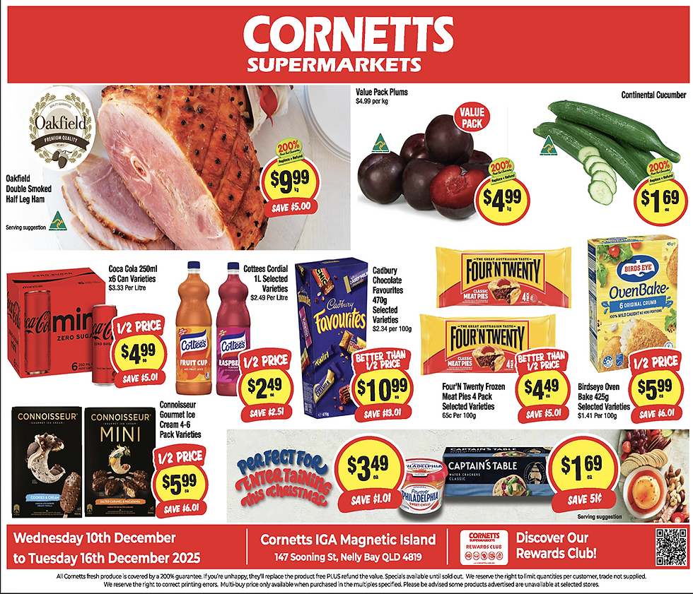 THIS WEEK'S SPECIALS