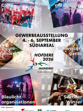 Wir sind mit dabei an der Gewerbausstellung 2026 in Hochdorf!