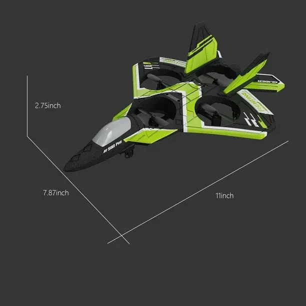 Thumbnail: S80 RC Plane Drone for Kids&Adults Remote Control Airplane Helicopter with Auto