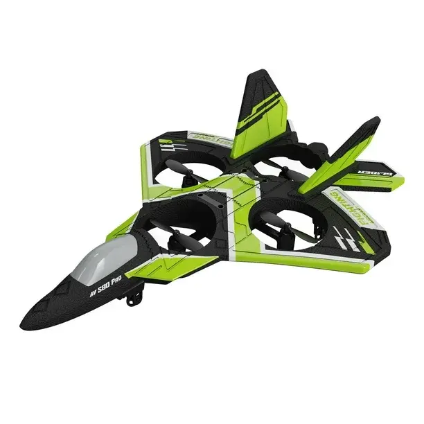 Thumbnail: S80 RC Plane Drone for Kids&Adults Remote Control Airplane Helicopter with Auto