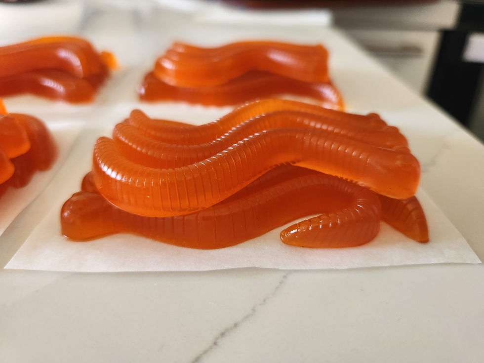 Thumbnail: GALAXY GUMMIES -  Worm - Orange -