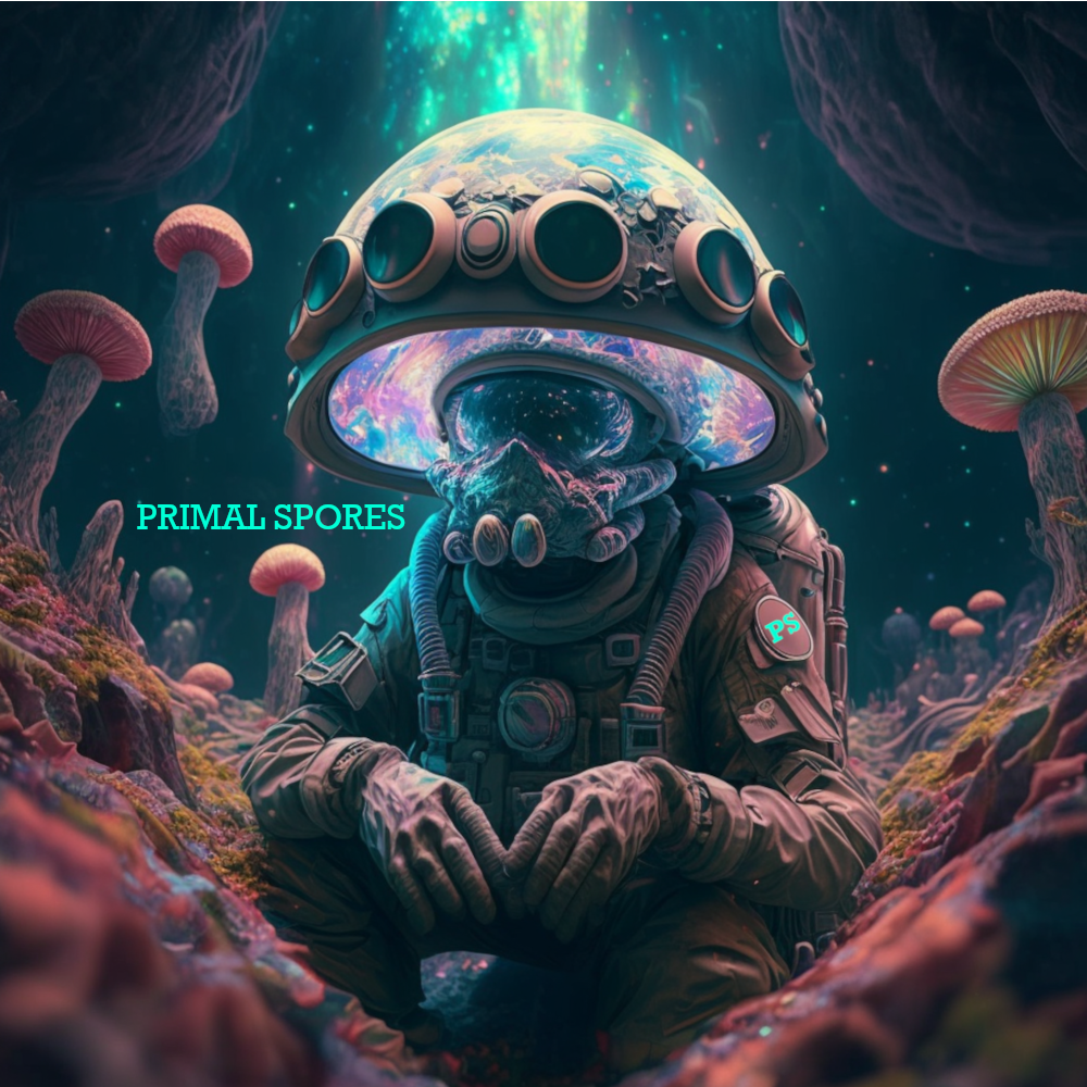 Galaxy Man - Stickers -Primal Spore