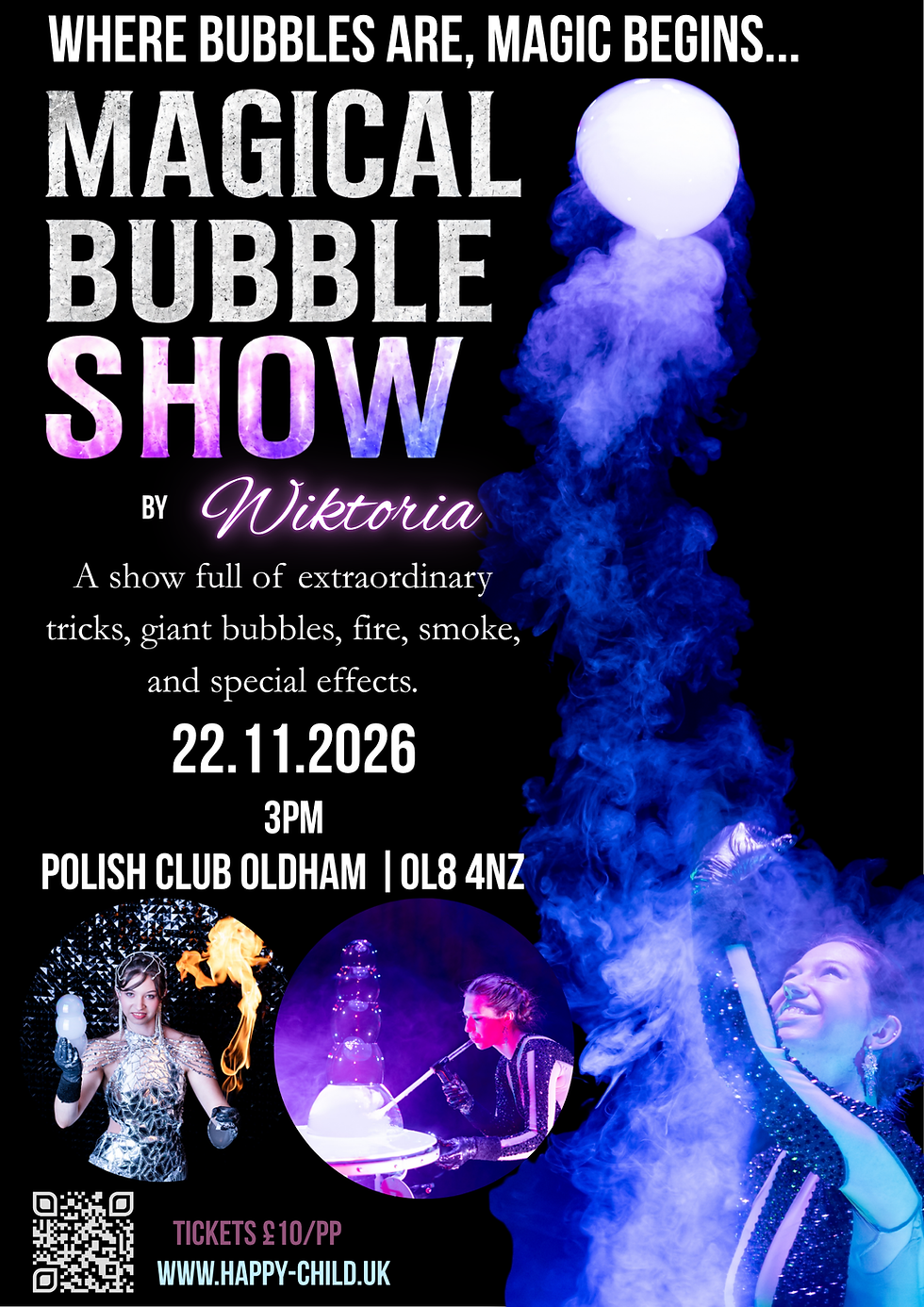 Bubble show Oldham