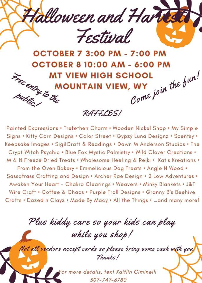 Halloween & Harvest Festival - Mountain View, WY