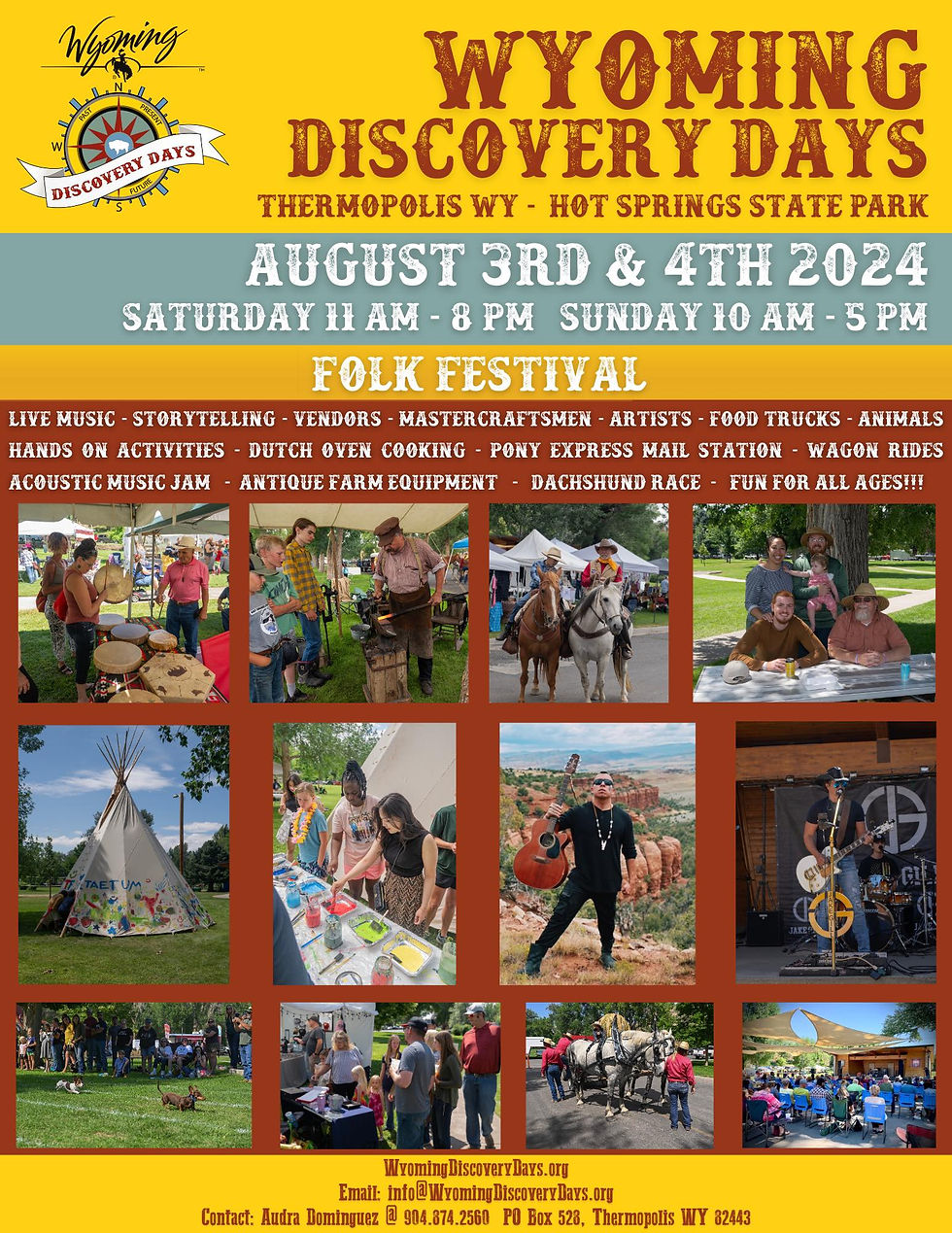 Wyoming Discovery Days | Thermopolis, WY