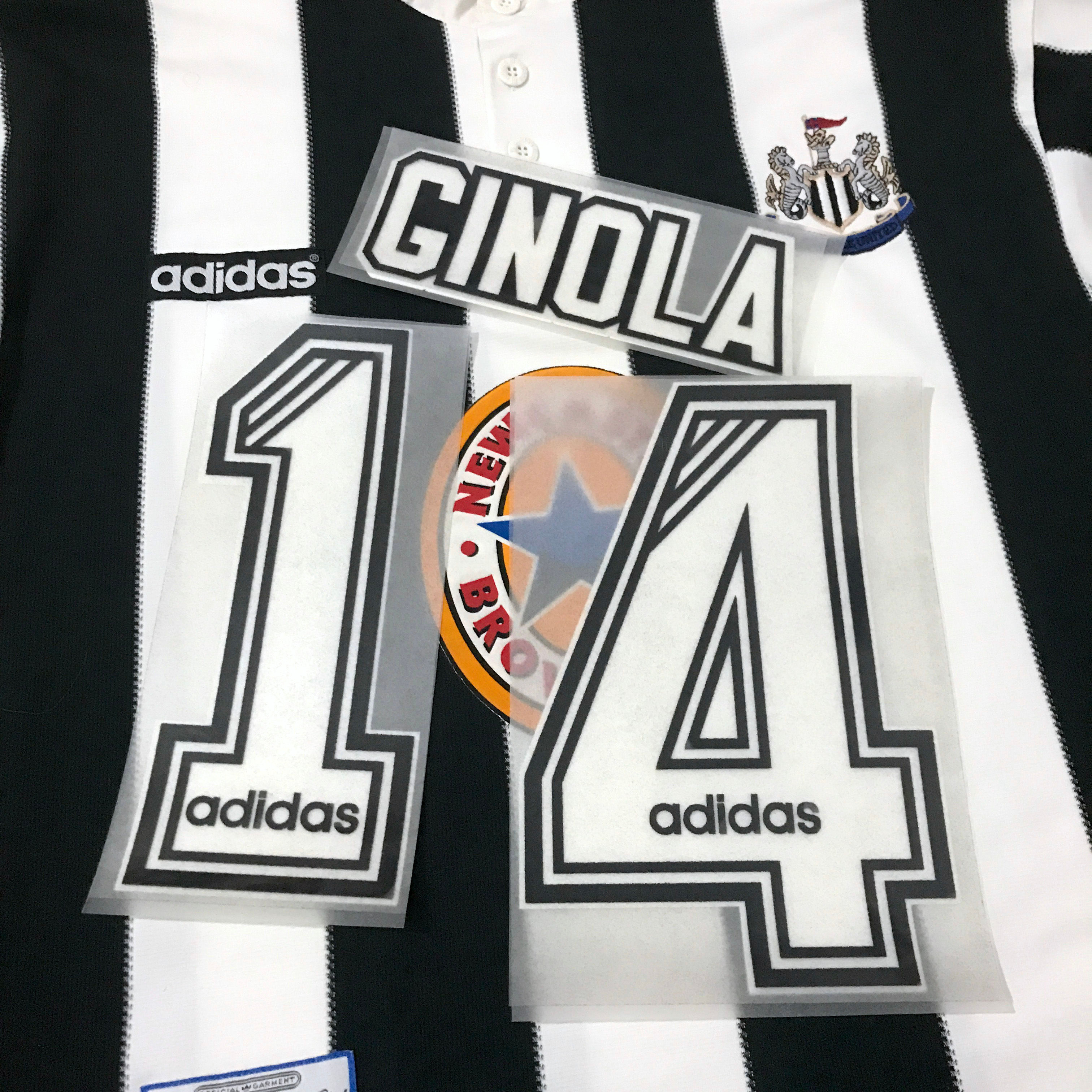 1995-97 Newcastle United Name Set