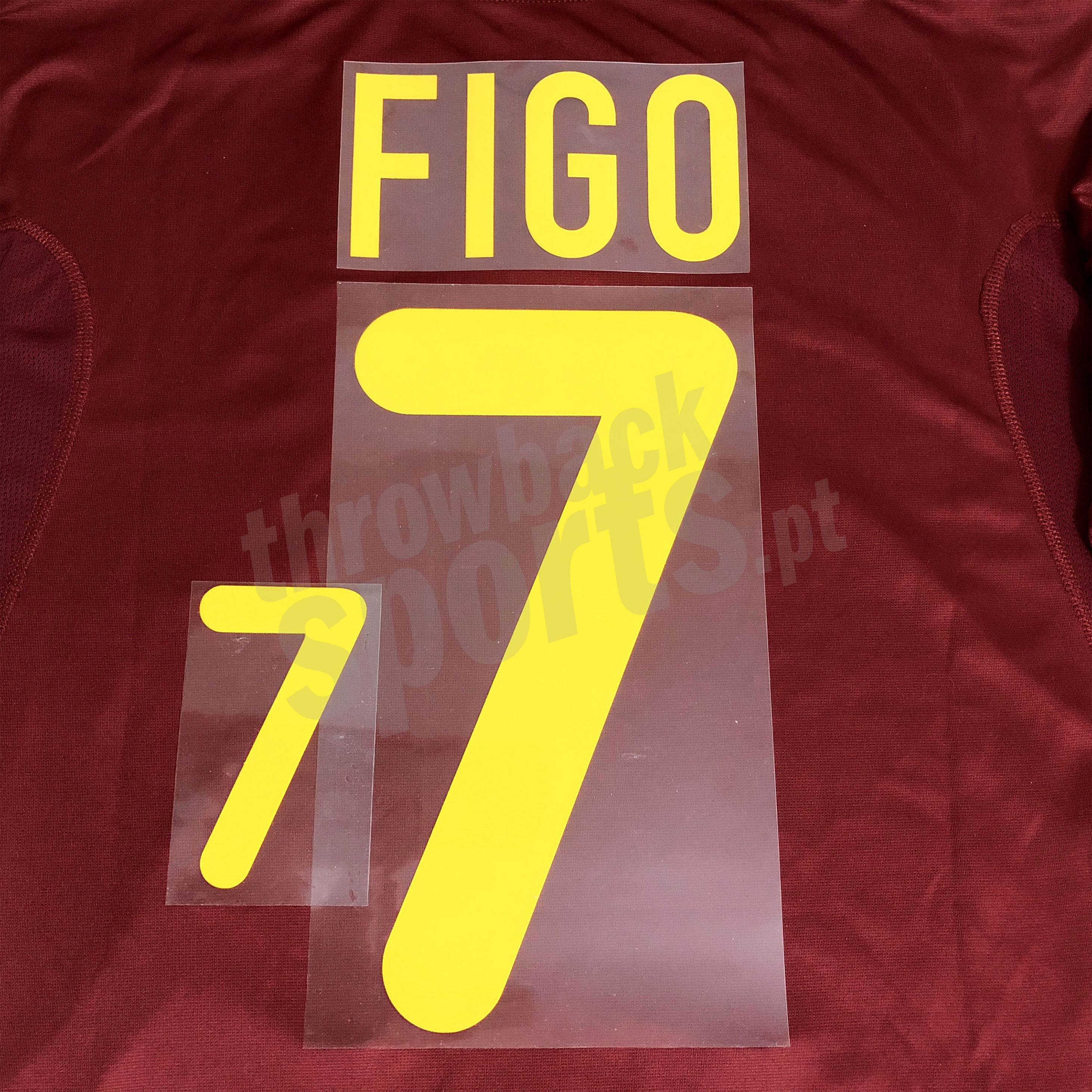 2000-02 Portugal Home Name Set