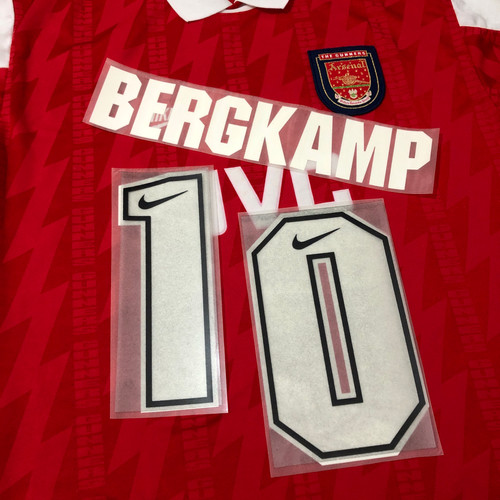 1994-96 Arsenal Name Set | Throwback Sports