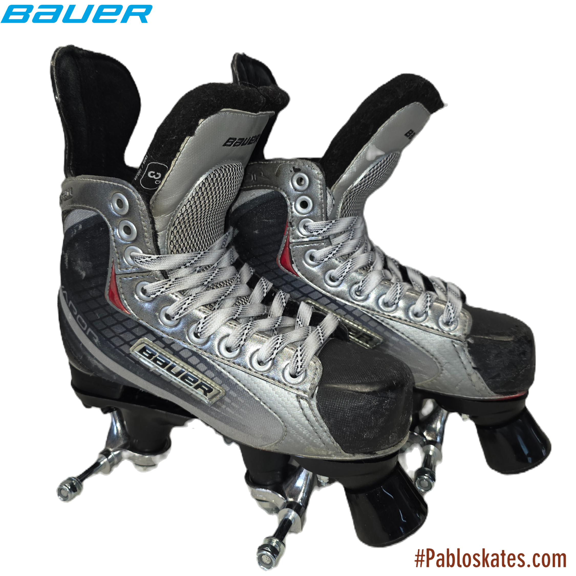 Bauer Vapor X:20 Custom Quad Roller Skates | Grade A | Size UK 3