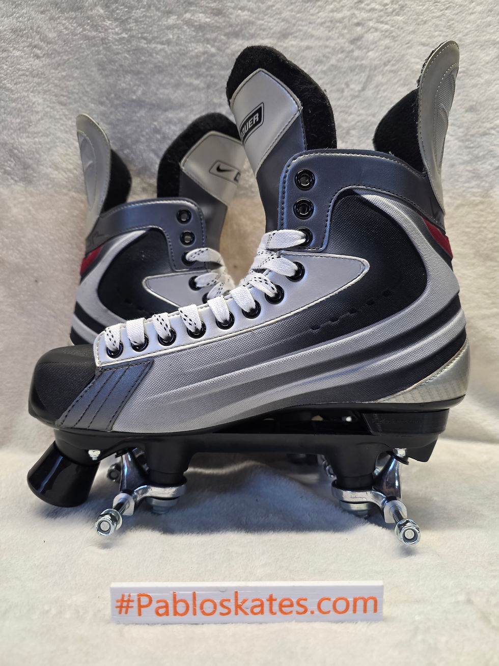 Thumbnail: Retro Nike Bauer Vapor Enforcer Custom Quad Roller Skates | Grade A | Size UK 11