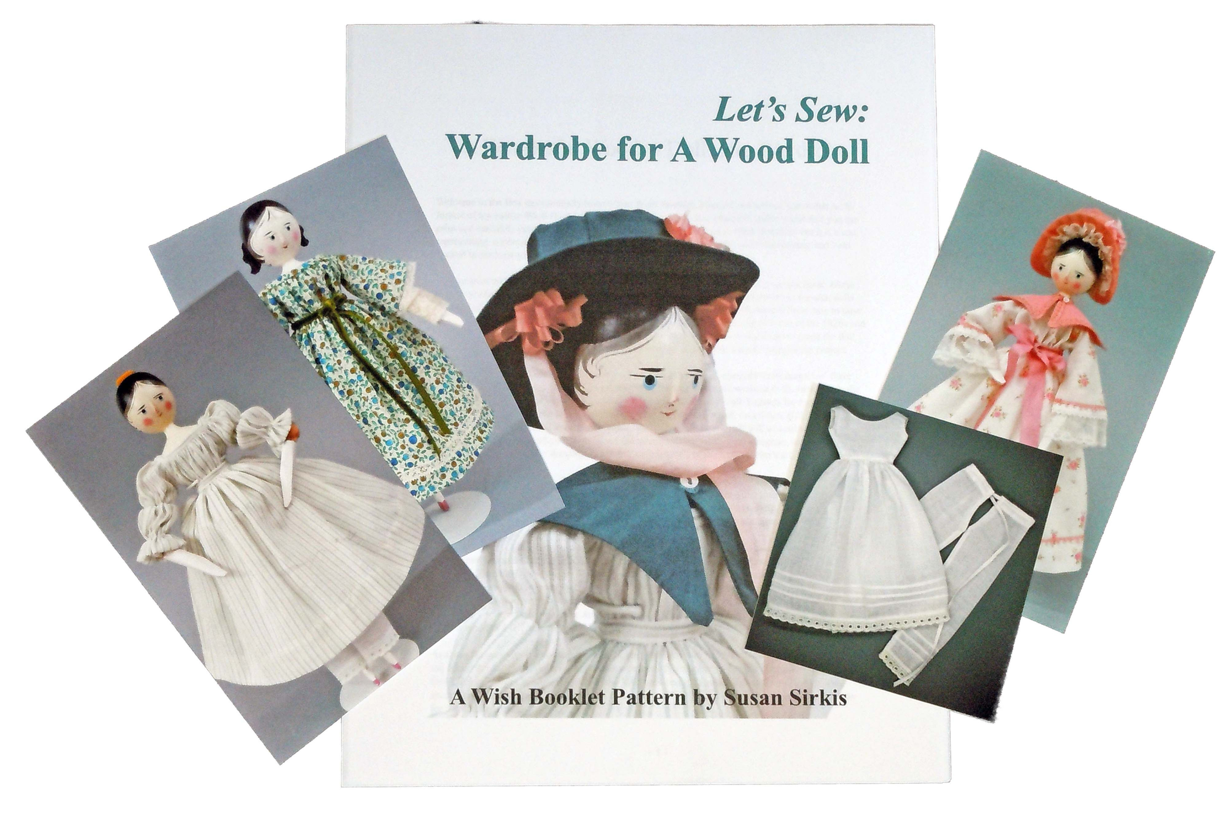 Wardrobe for A Wood Doll (DIGITAL)