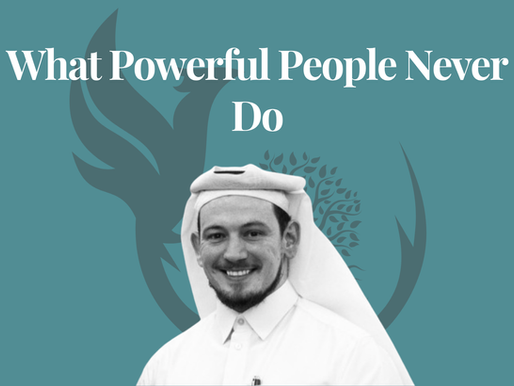 What Powerful People Never Do