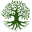 Tree of life symbol used in Thorp Advisory brand design, representing clarity and rooted leadership.