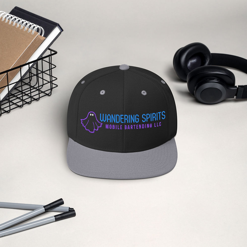 Thumbnail: Snapback Hat - Ghost/Brand