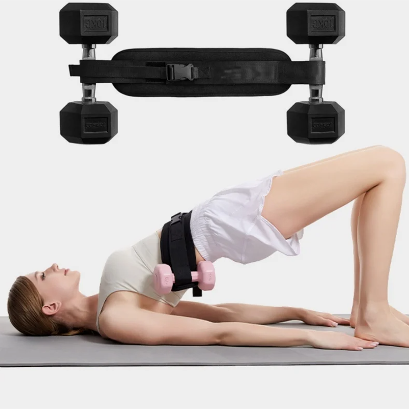 Weight-bearing Belt Weighted Waist Trainer Belt - Adjustable Resistance Ergonomi