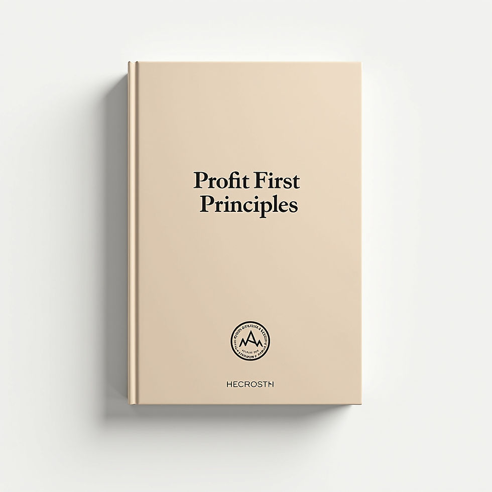 Profit First Principles
