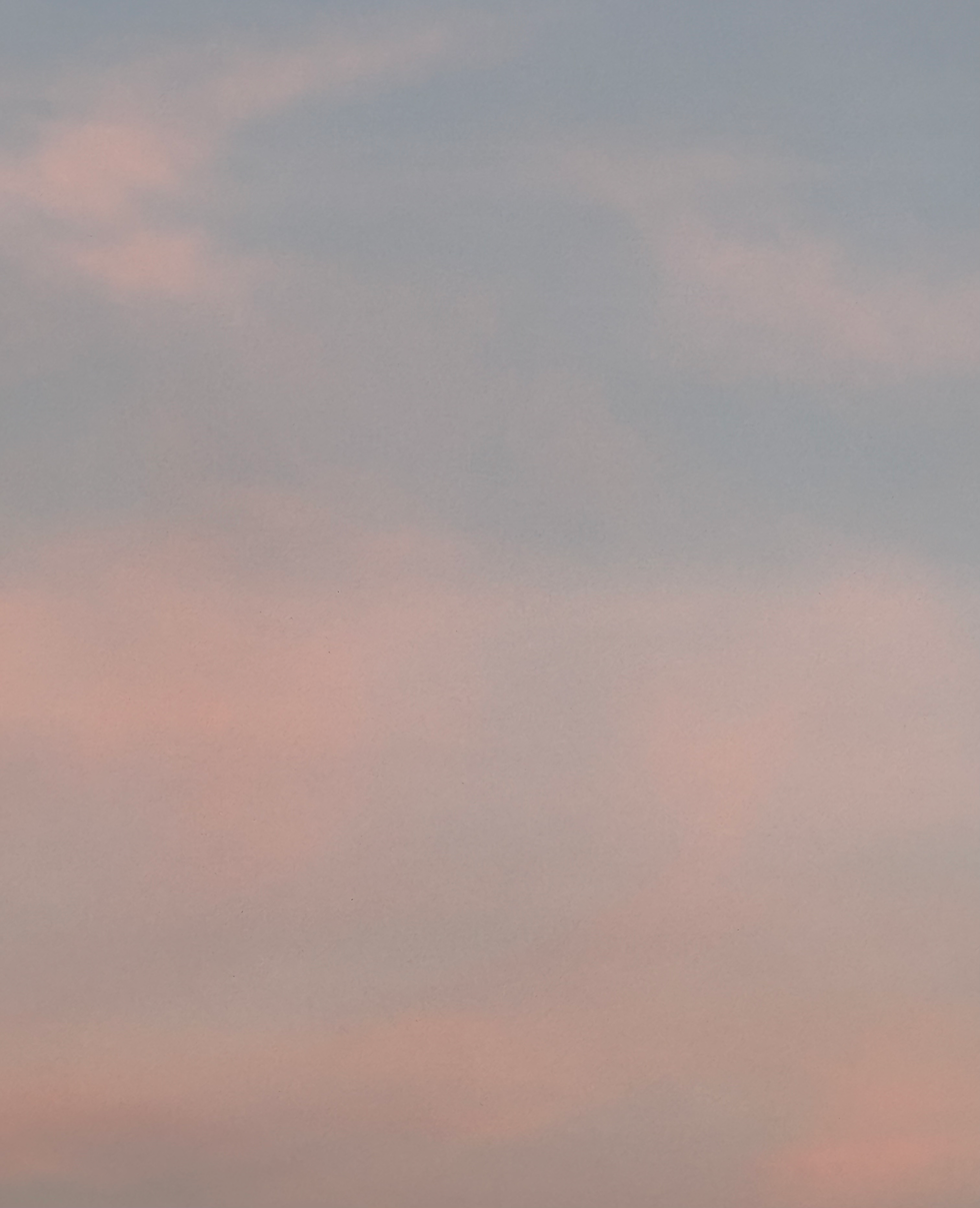 orangey sky