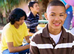 Smiling Teen Boy