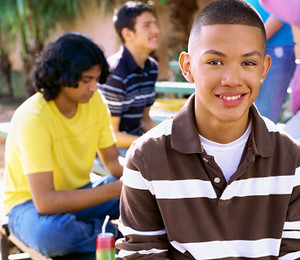 Smiling Teen Boy