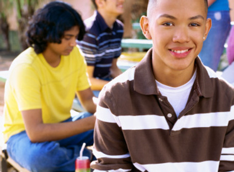 Smiling Teen Boy