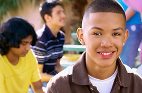 Smiling Teen Boy