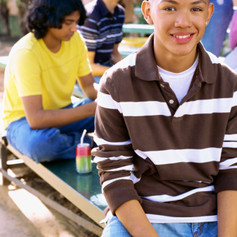 Smiling Teen Boy