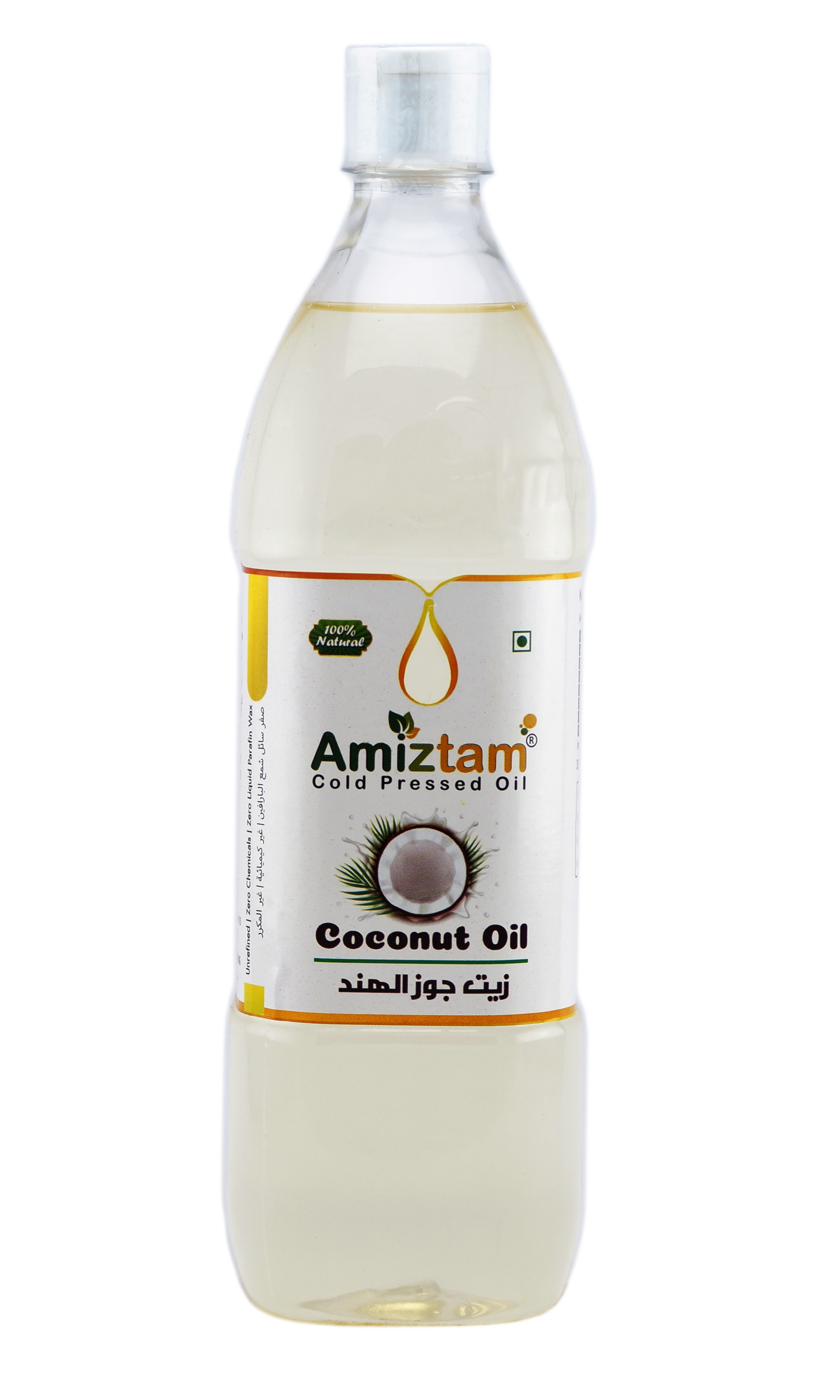 Amiztam Wood Presed Coconut Oil 500 ML