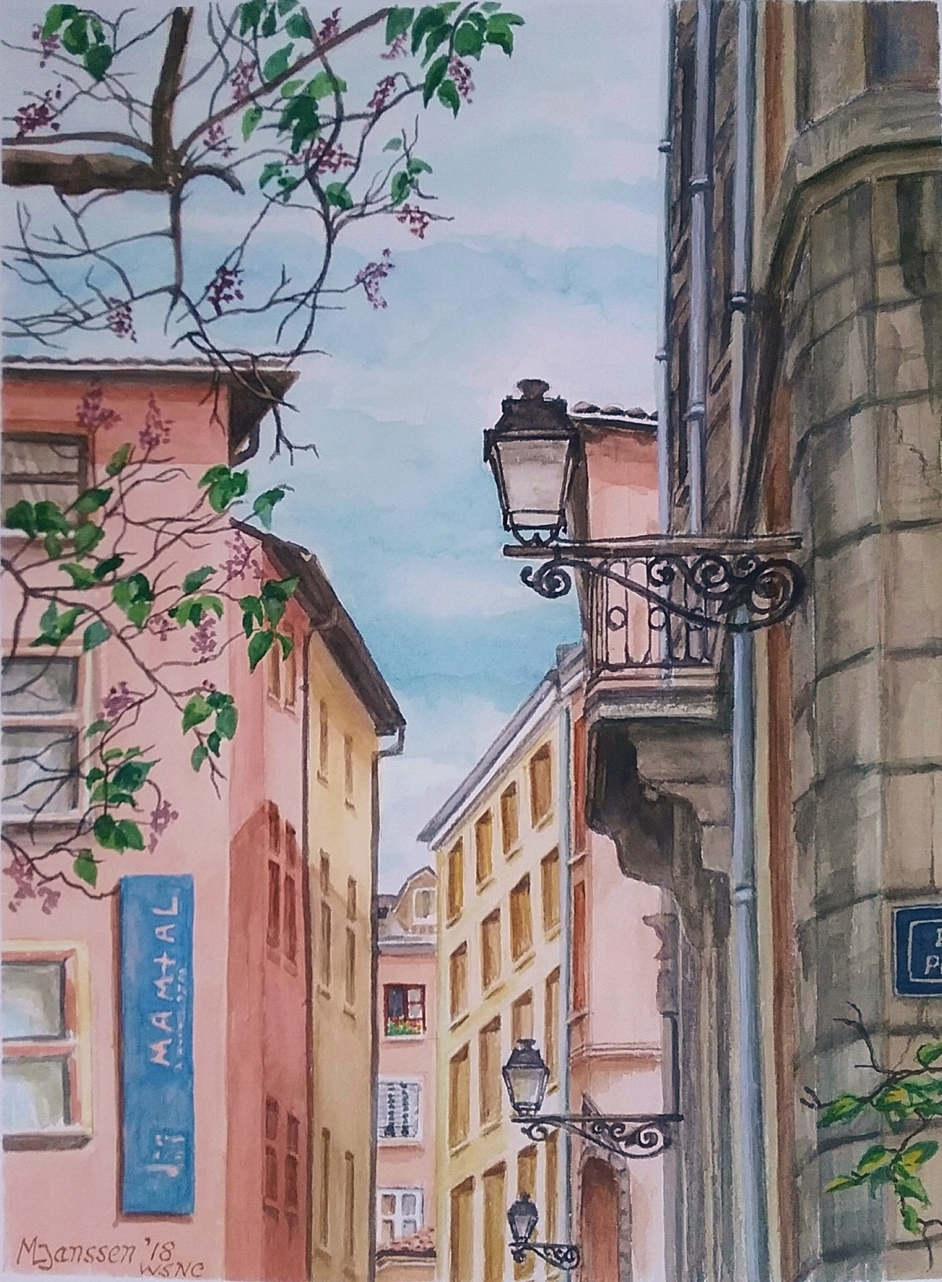 Street in Lyon