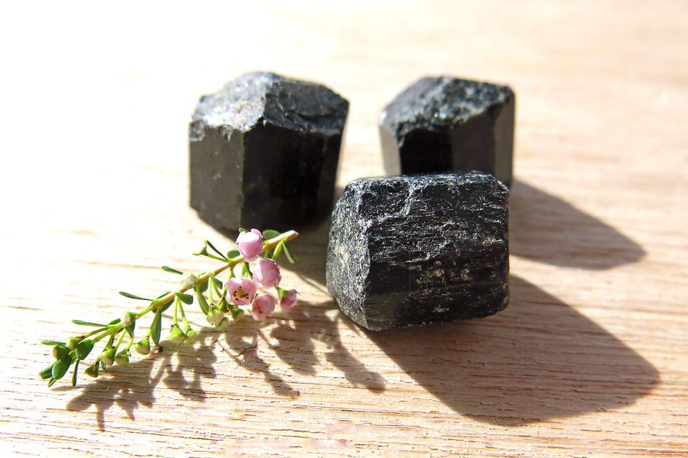 Thumbnail: Raw Black Tourmaline Crystal