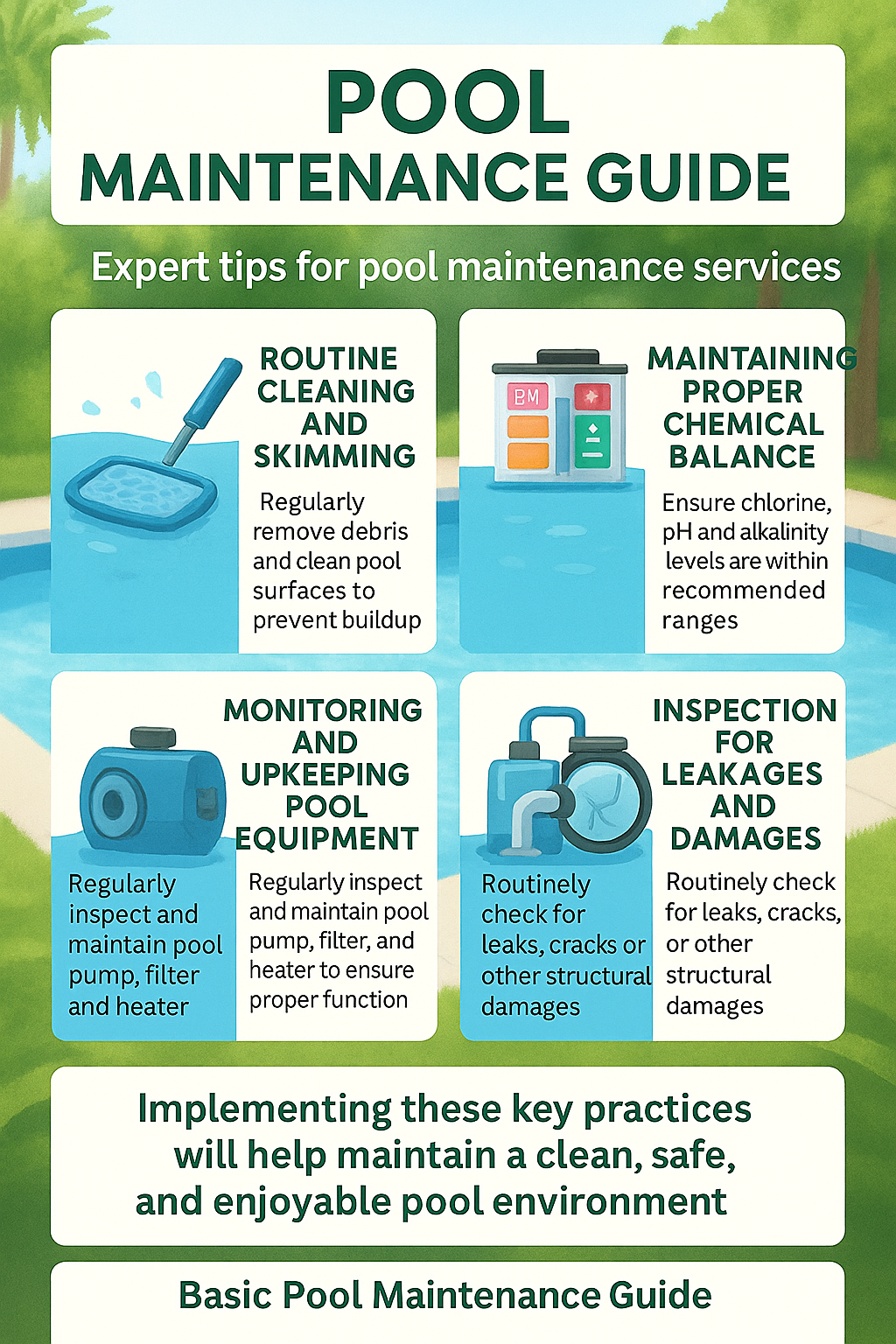 Expert Tips for Pool Maintenance Services