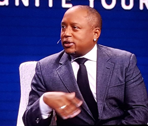Men's grooming for Daymond John by Loni Hale