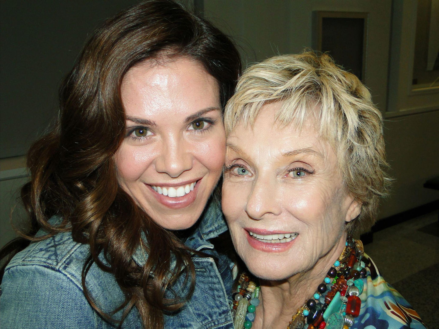 Cloris Leachman hair and makeup by Loni Hale