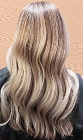 foilayage and K Tip hair extensions, Gilded Lily Beauty Bar