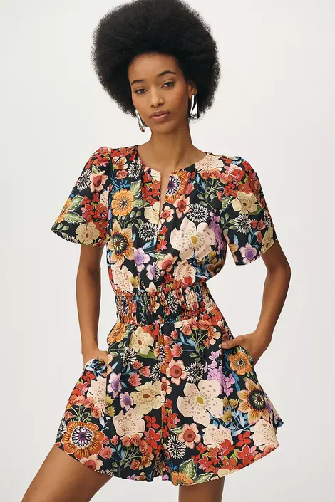 Floral Romper