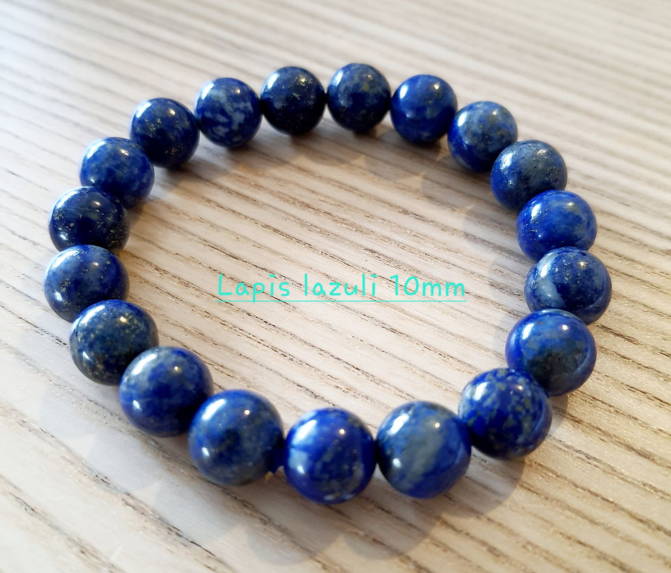 Bracelet en Lapis Lazuli – Pierre Naturelle de Qualité Extra