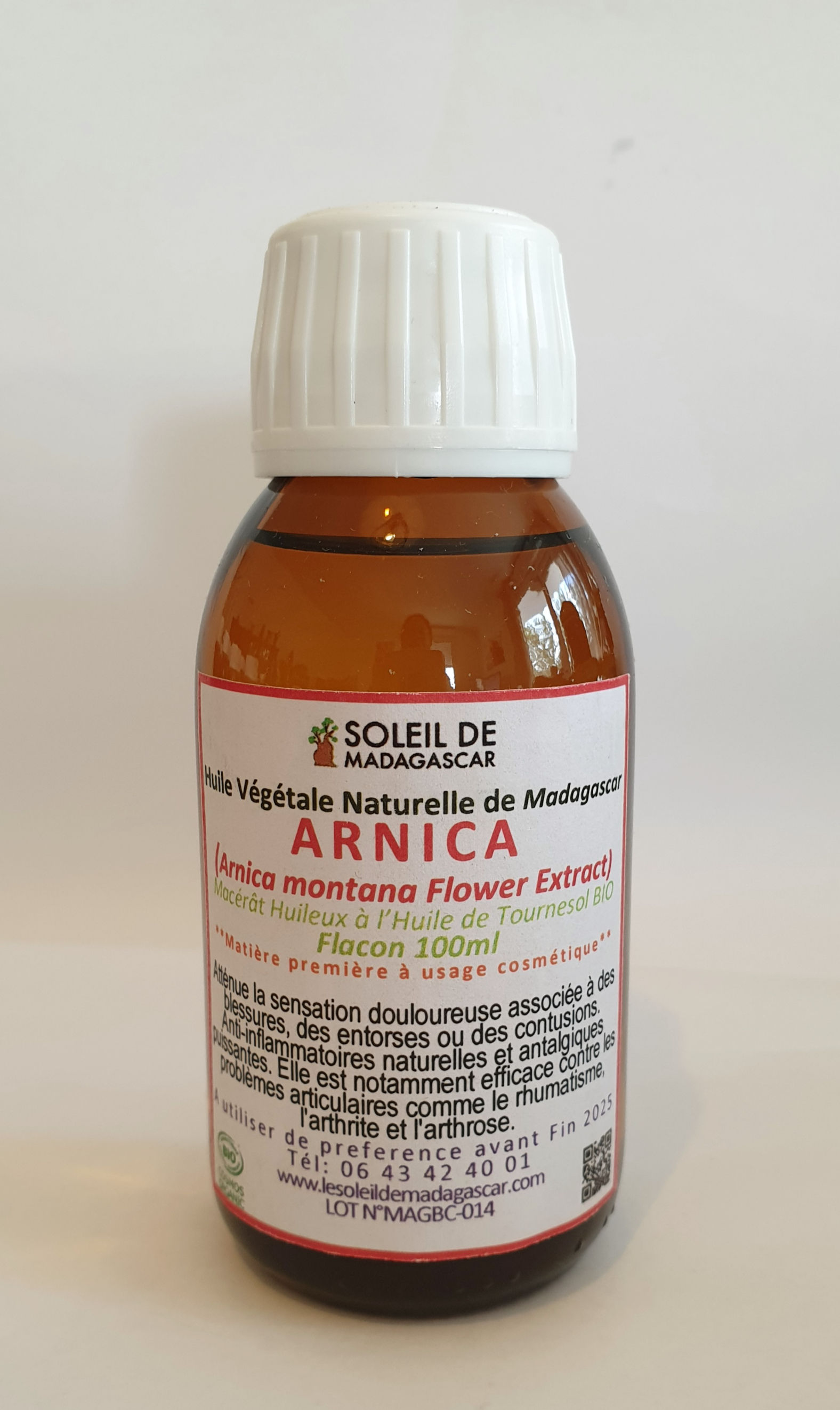 Huile végétale ARNICA