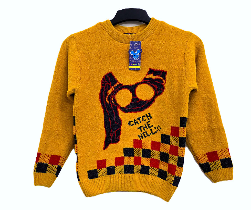 Thumbnail: Mask OFF Unique Design | Winter Pullover | Kids Casual Wear 