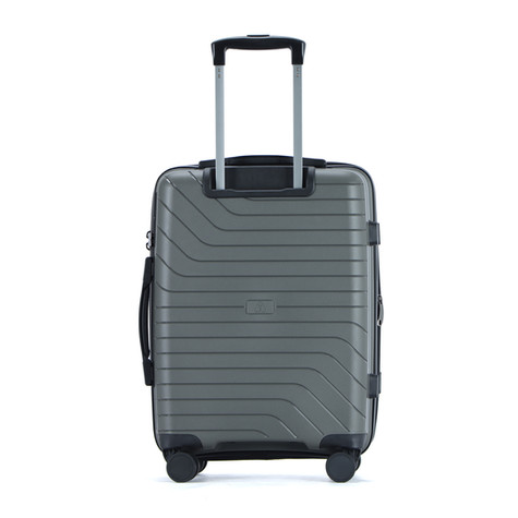 βαλίτσα LaVor Travel σε εξαιρετικά ανθεκτικό pp πολυπροπυλένιο, με εσωτερική αδιάβροχη τσέπη, TSA κλειδαριά, YKK φερμουάρ και επέκταση