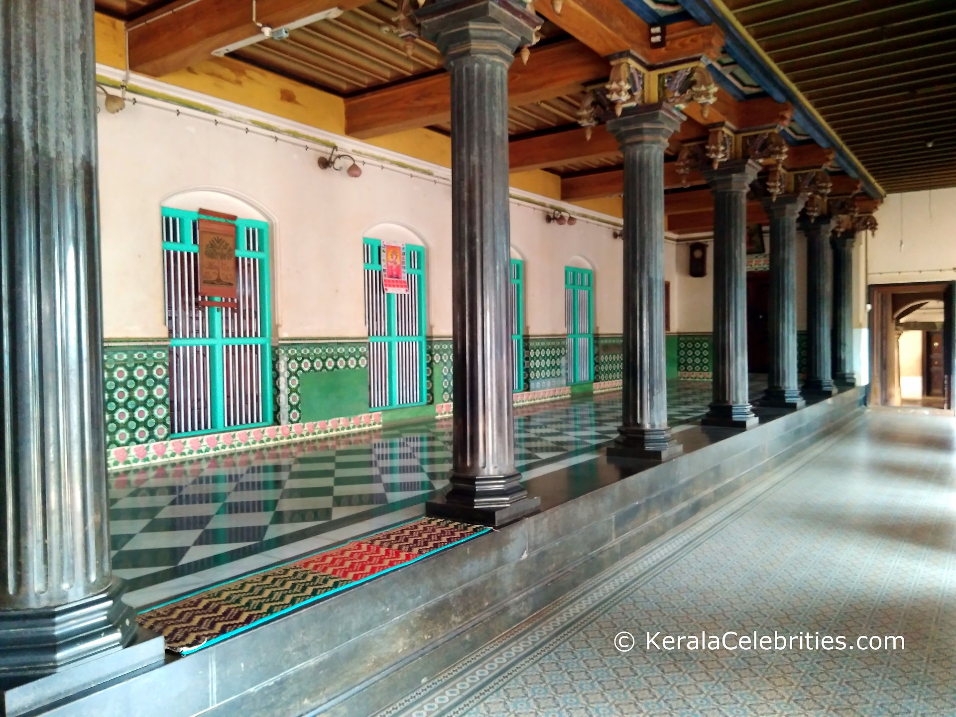 Athangudi Palace Veranda or Thinnai
