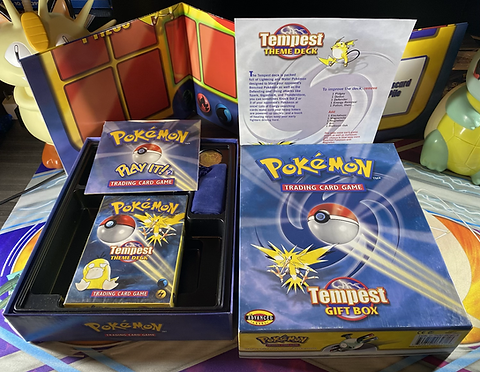 TCG Temple | Toronto | Pokemon TCG: Tempest Gift Box (opened) with Factory  Sealed Tempest Theme Deck | Pokemon