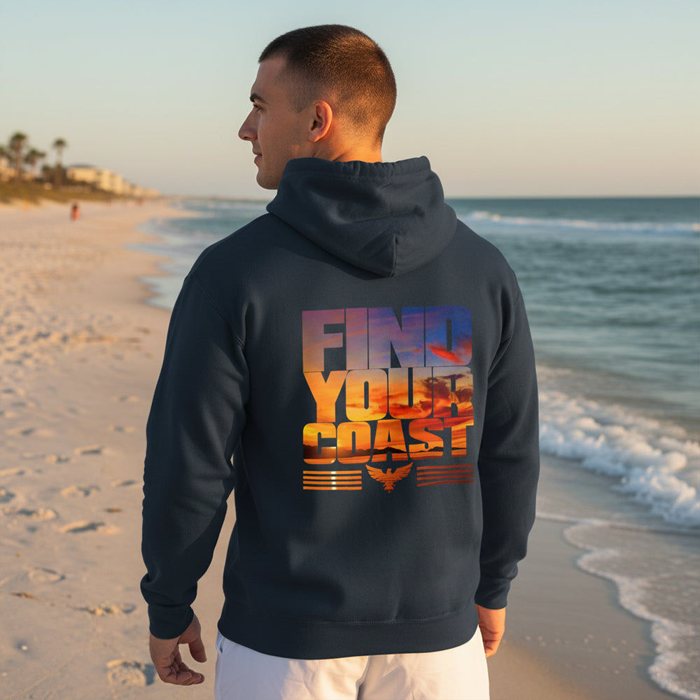 Find Your Coast® Heritage Sunset Explorer Hoodie