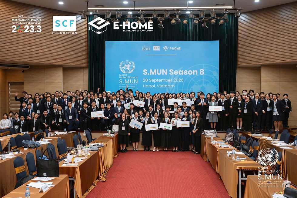 S.MUN 8 – KHÉP LẠI MÙA GIẢI TẠI HÀ NỘI