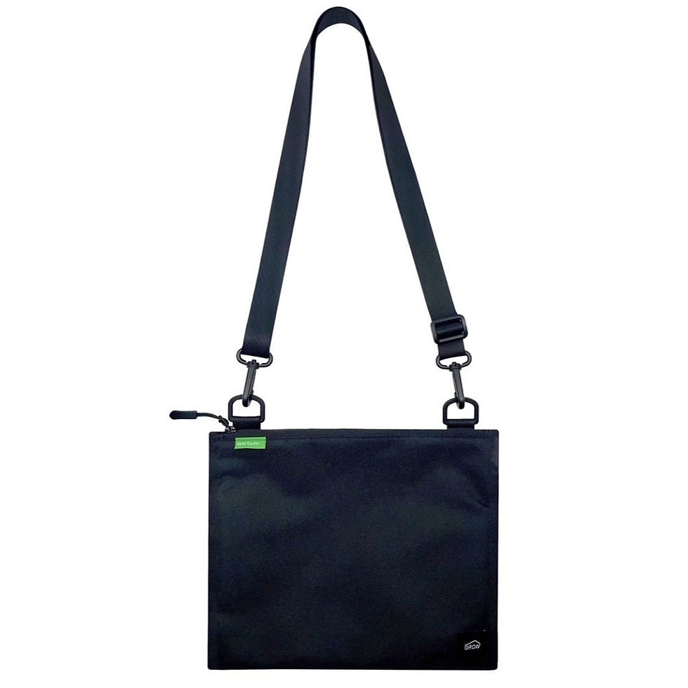 Thumbnail: SAC-013 Sacoche  L with  Recycled Fabric