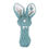 Thumbnail: Woolly Bunnie Post Rattle - Blue