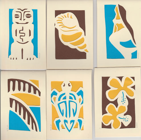 polynésie en mini cartes