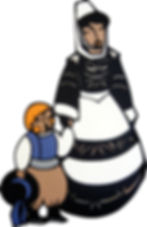 quimperoise et son enfant