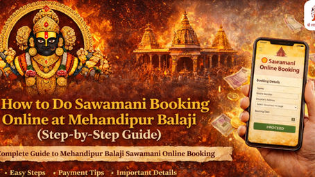 How to Do Sawamani Booking Online at Mehandipur Balaji (Step-by-Step Guide)