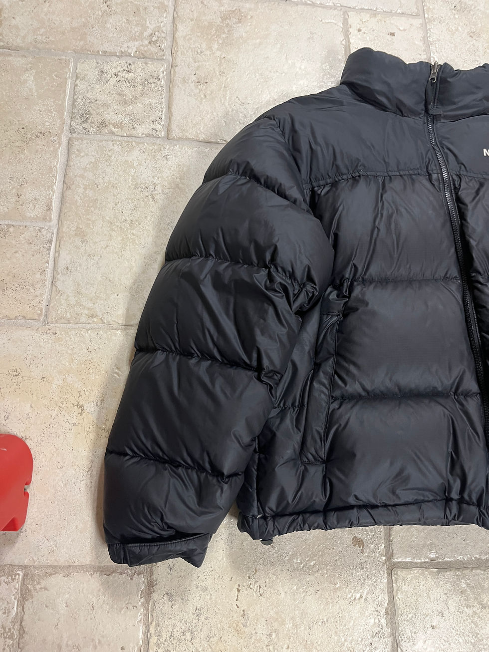 Thumbnail: Men's The North Face Nuptse Puffer Jacket Black Sz. L