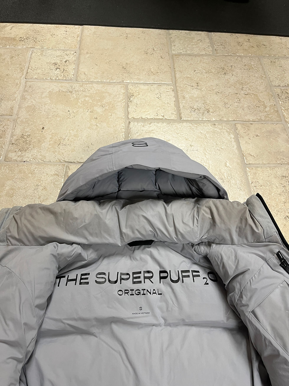 Thumbnail: Women's Aritzia Super Puff H2O Puffer Jacket Grey Sz. S
