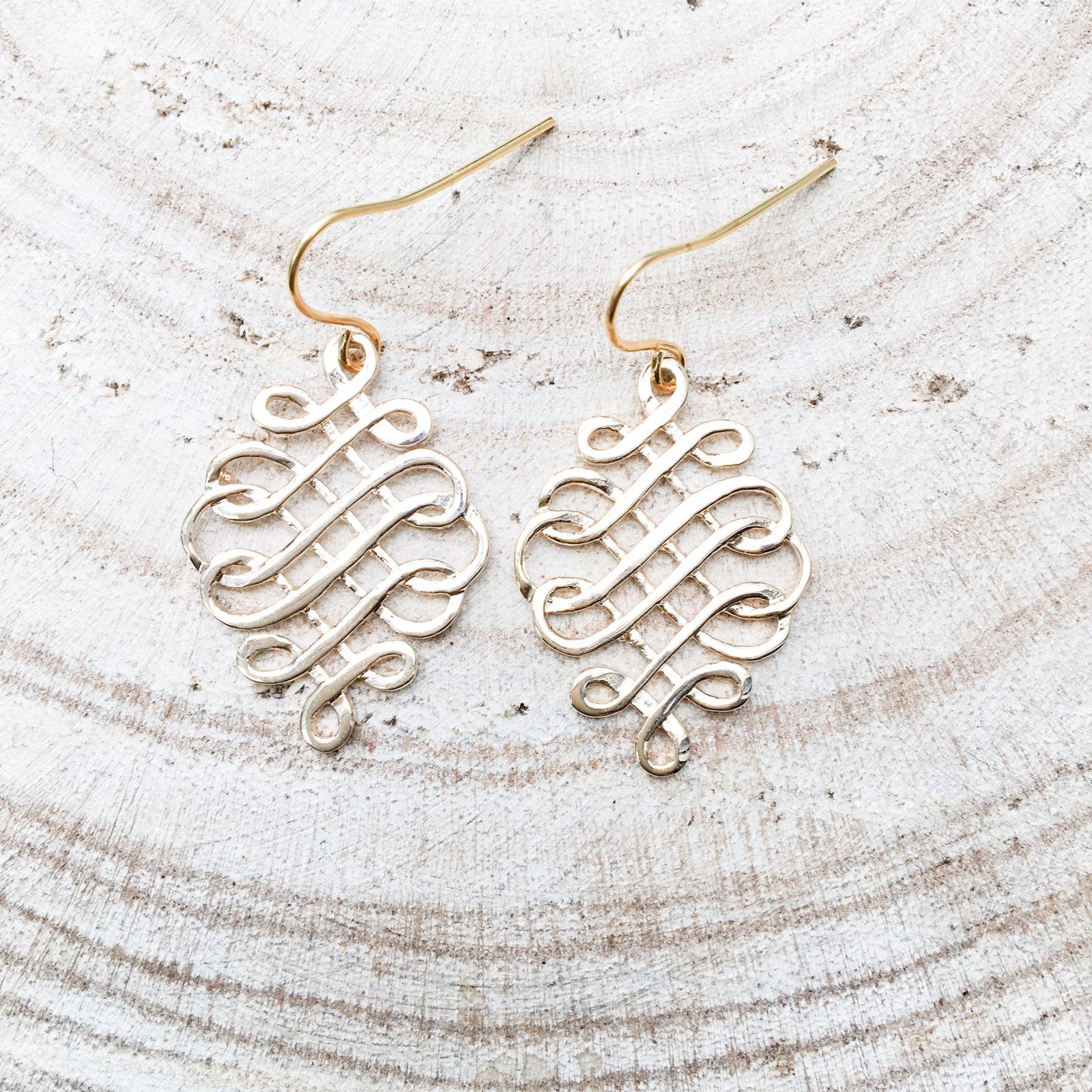 Boucles d'oreilles INFINI - INFINITY Earrings